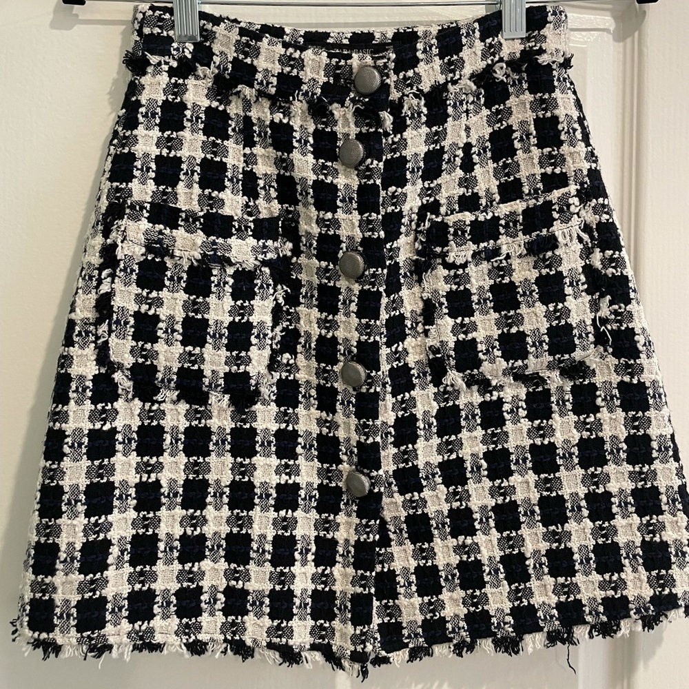 Zara tweed skirt